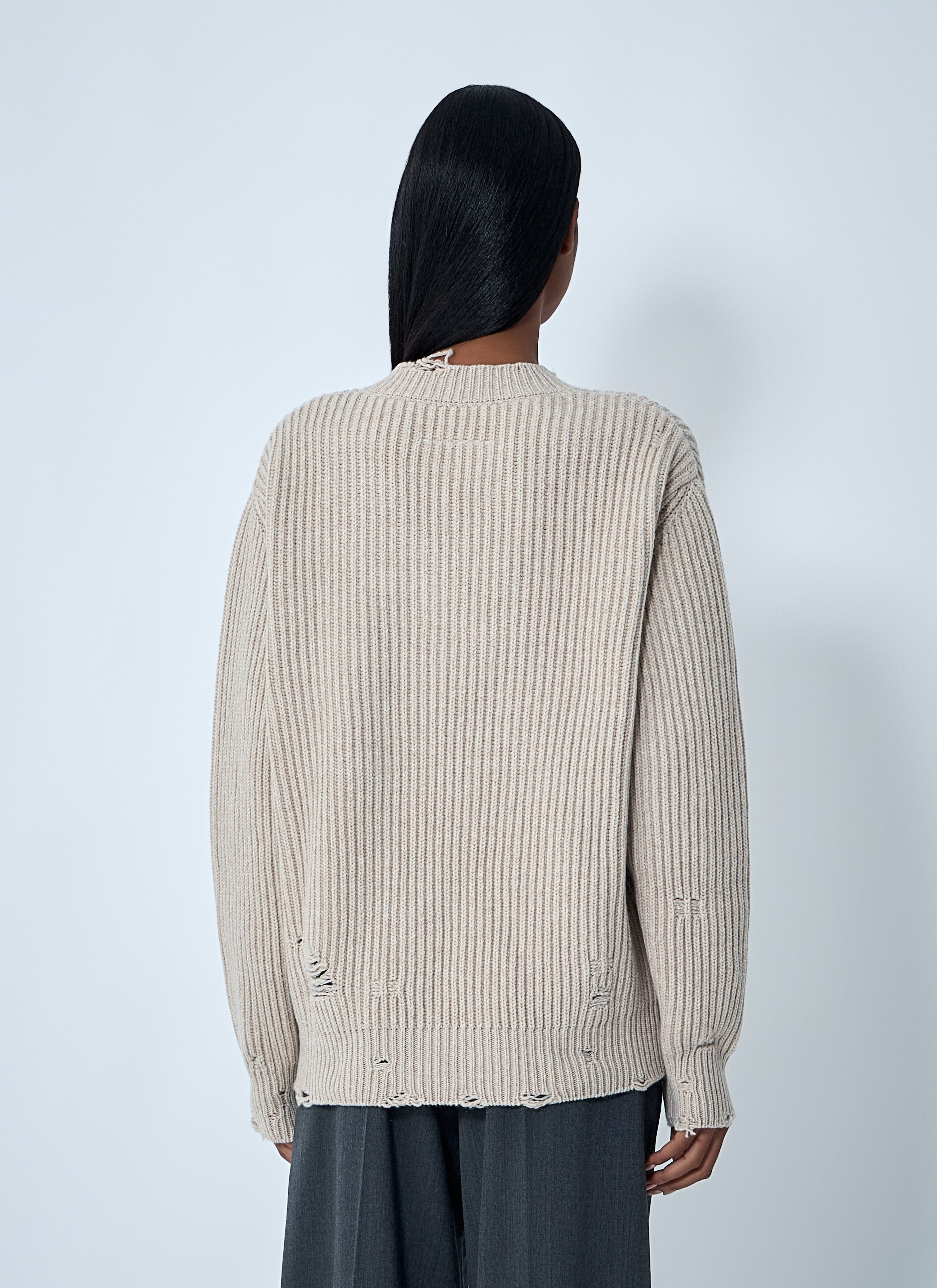 Distressed Sweater - 4
