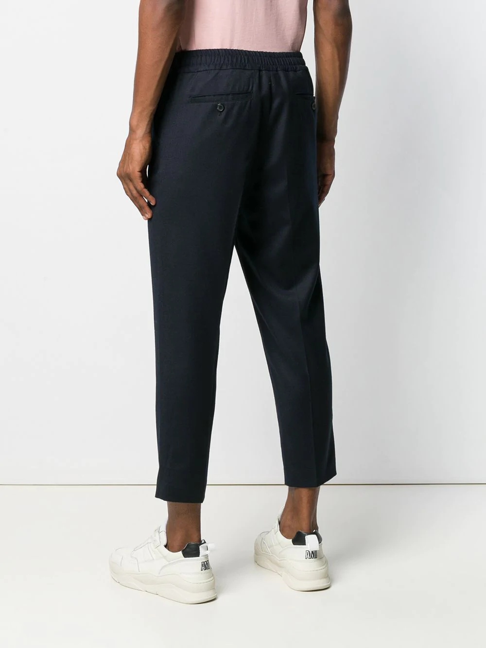 cropped fit trousers - 4