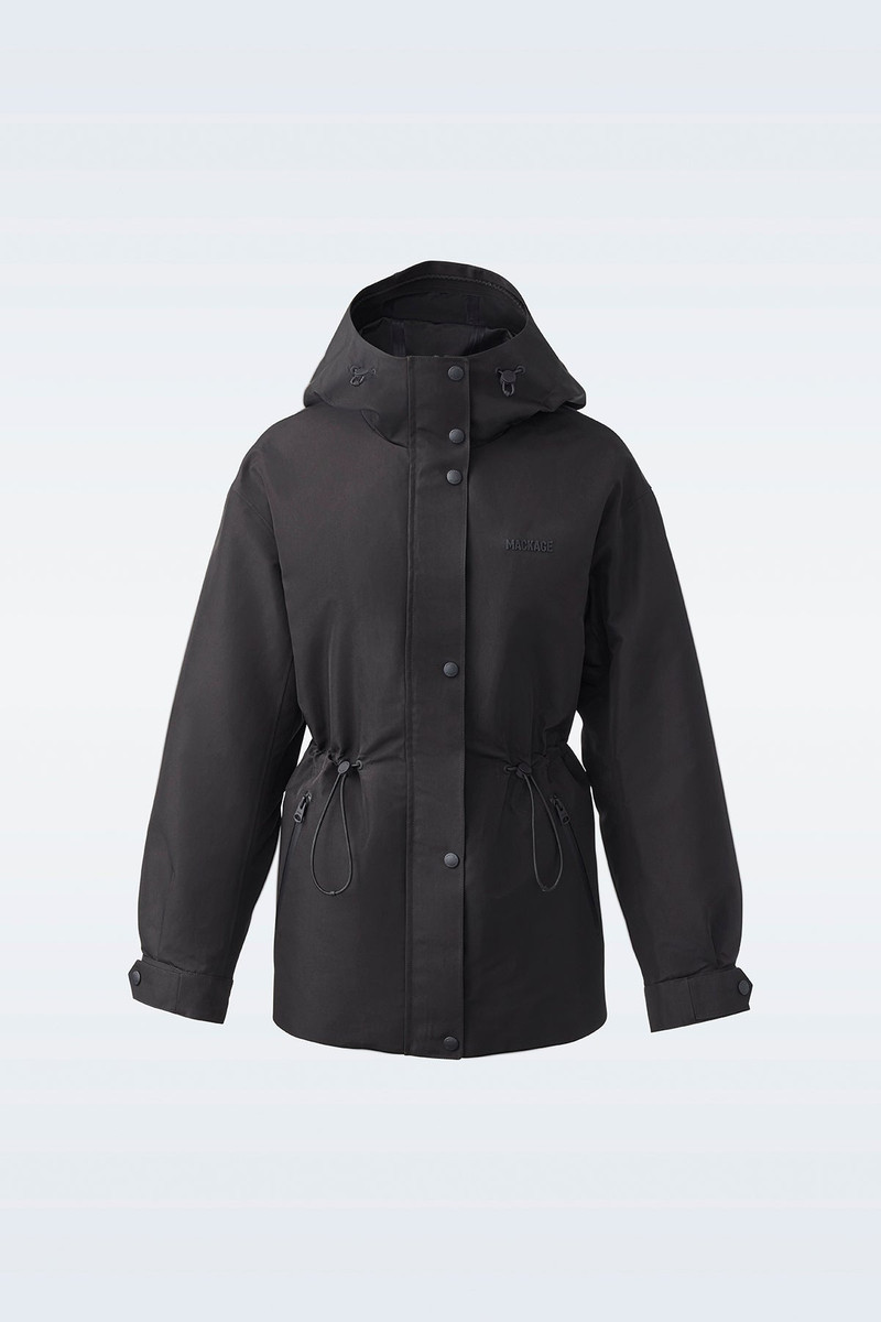 CARRIE-CITY Short 2-in-1 rain parka with removable liner 2