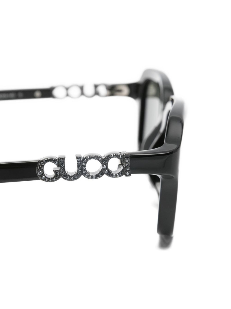 logo rectangle sunglasses 3