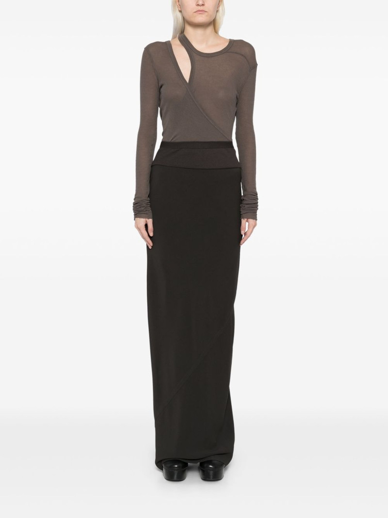 Rick Owens Long Coda skirt outlook