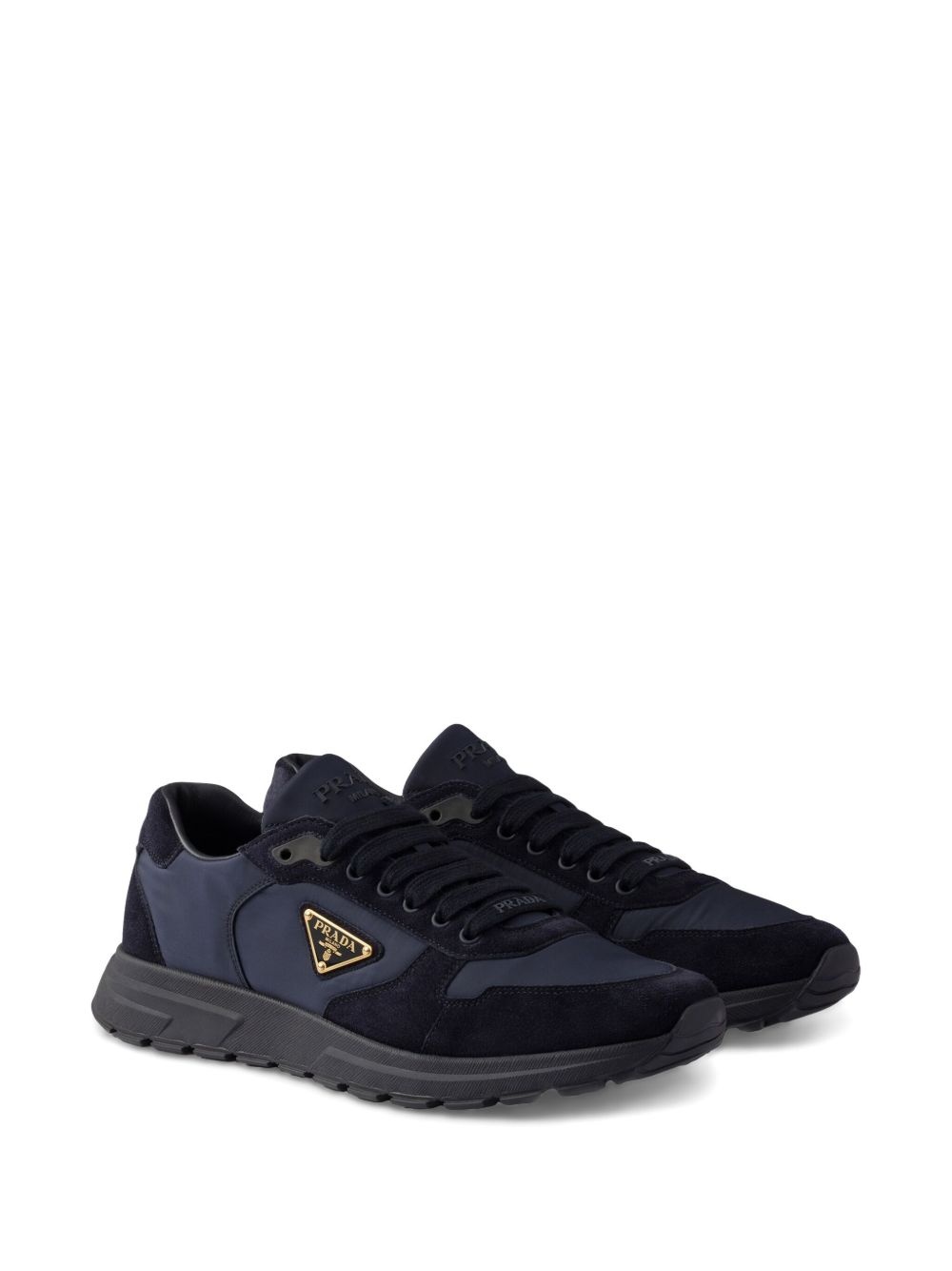 Prax 01 suede-panelled sneakers - 2