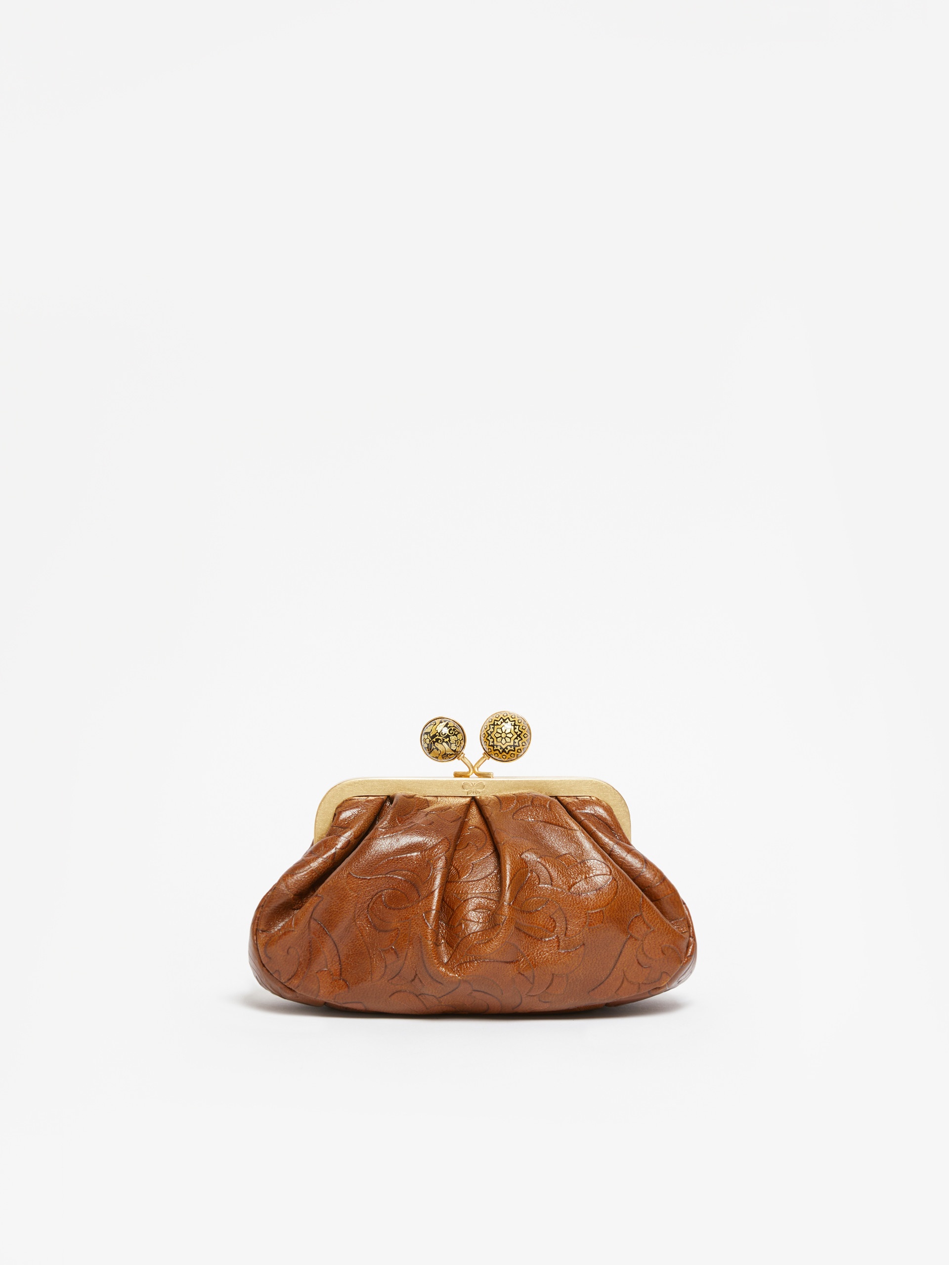 SPANISHHERITAGE Small smooth leather Pasticcino Bag - 3