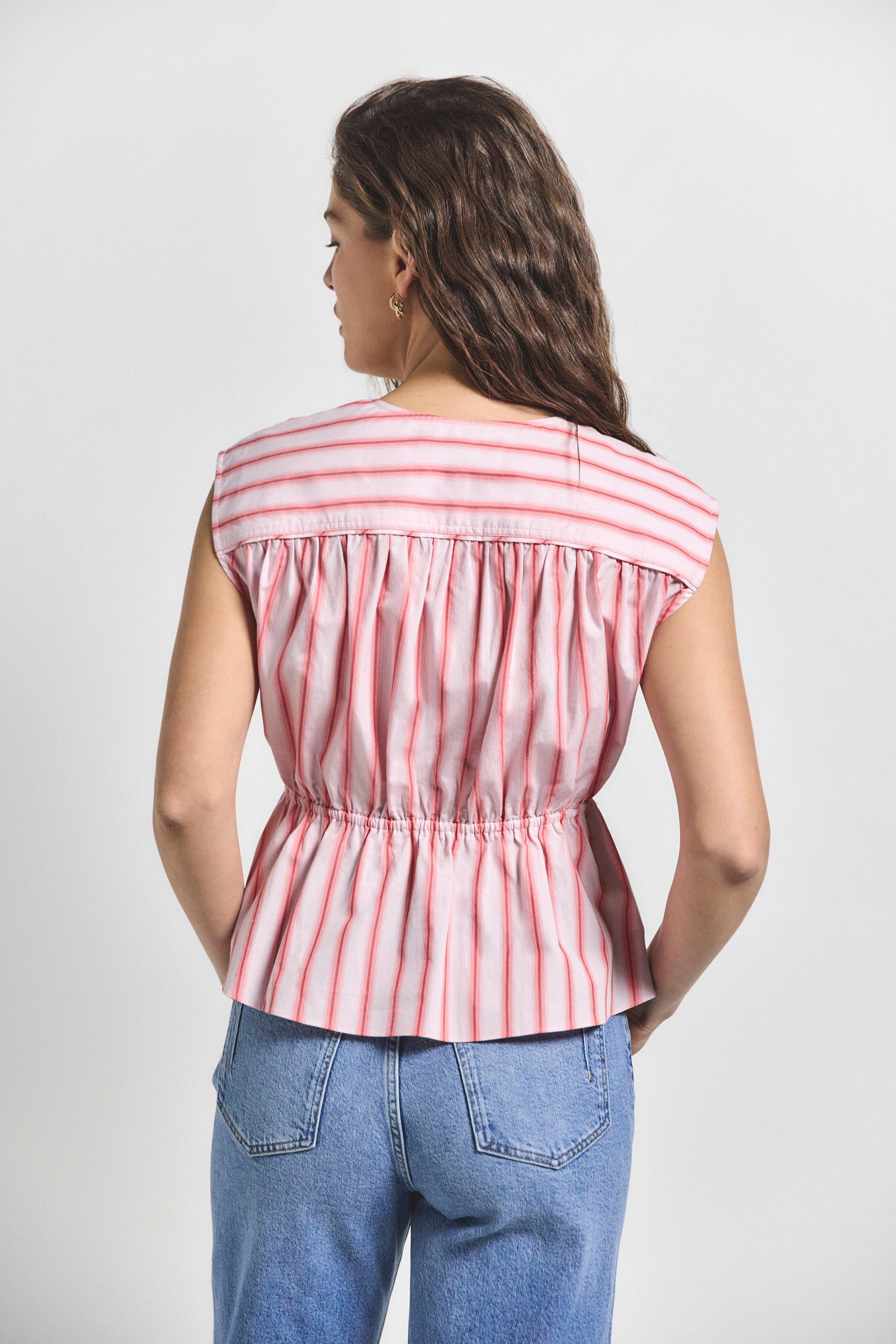 CAROLINE DOUBLE TIE TOP - 5