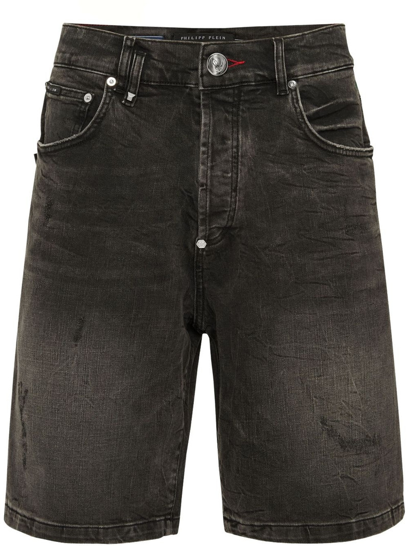 Formentera Skulls denim shorts 1
