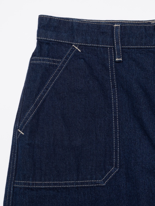 Boel Painter Denim Skirt Dark Blue - 6