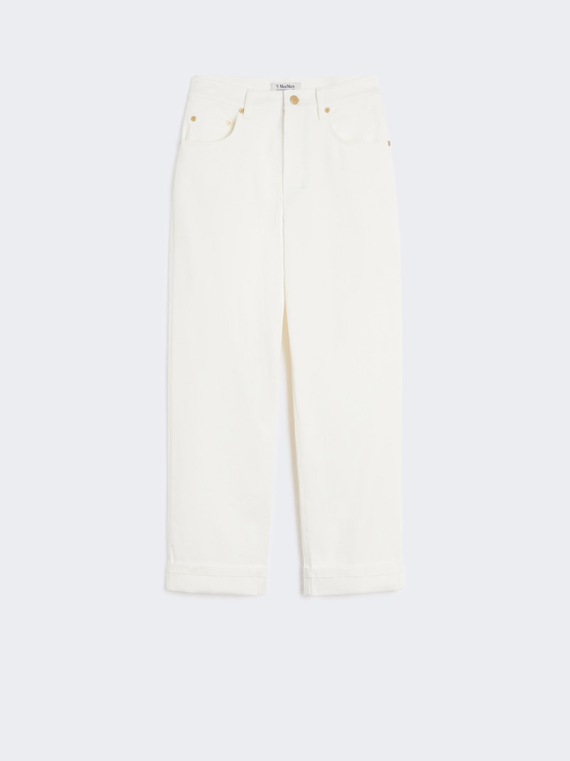 ATALIA Stretch cotton bull denim jeans 1