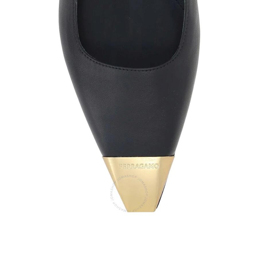 Ferragamo Alhena Nappa Slingback Flats - 3