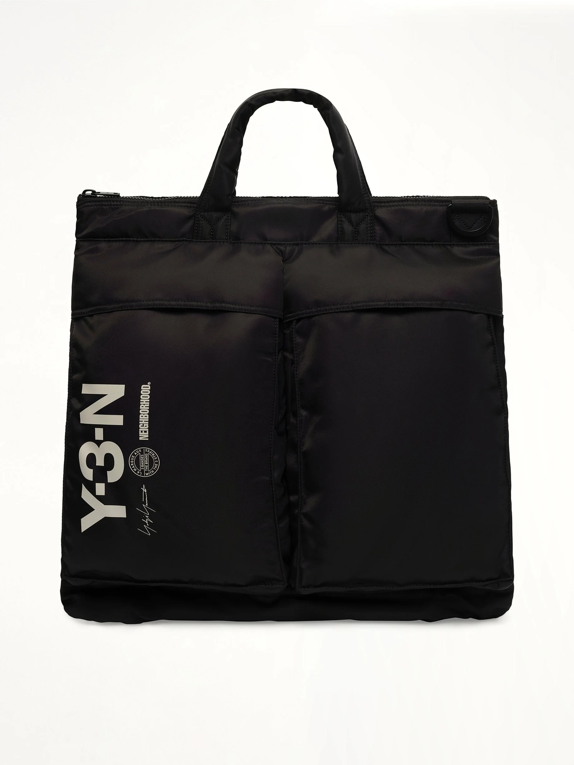 Y-3 X NBHD Padded Bag in Black - 1