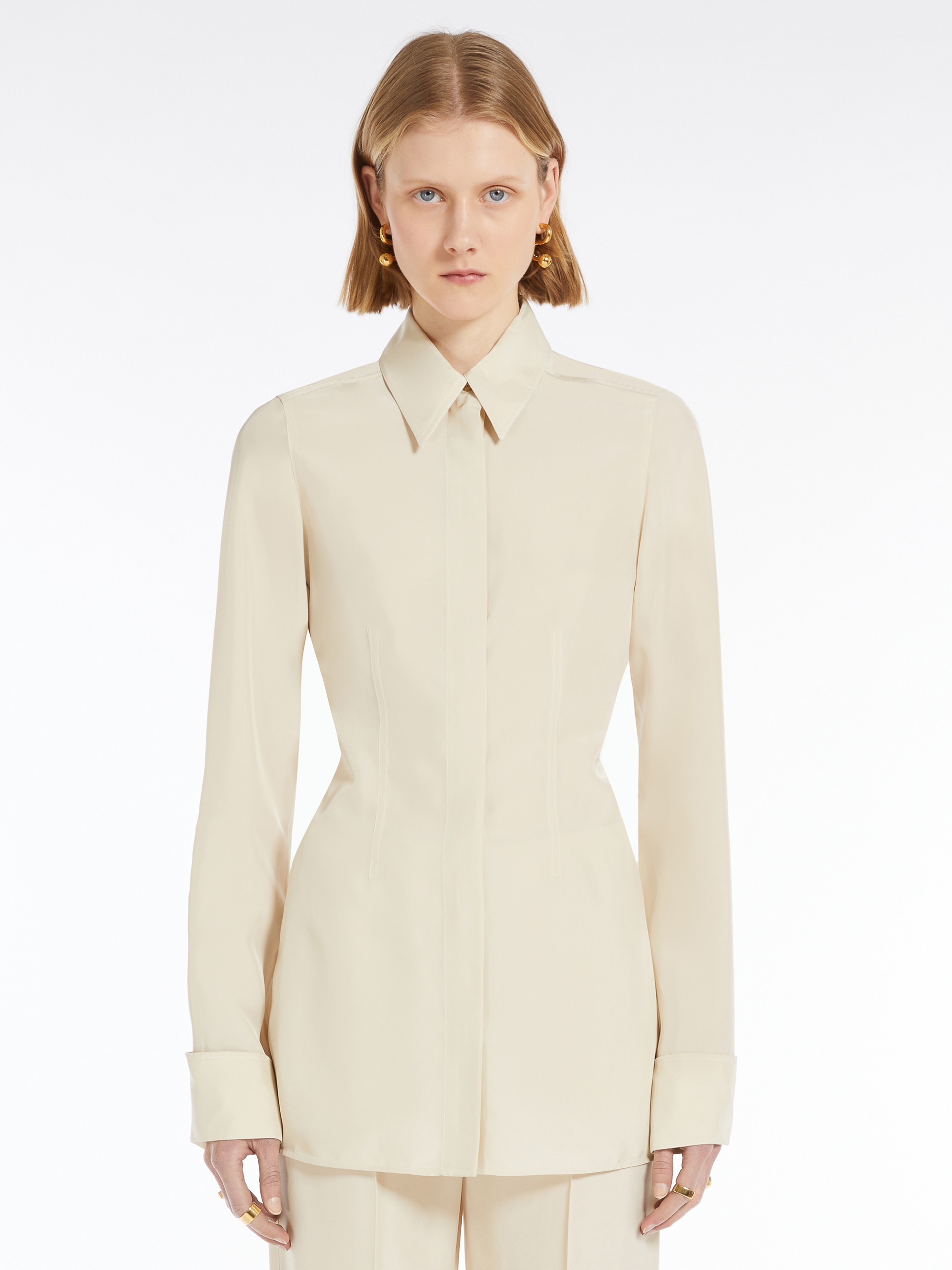 TEORIA12 Shirt with cut-out back detail - 3