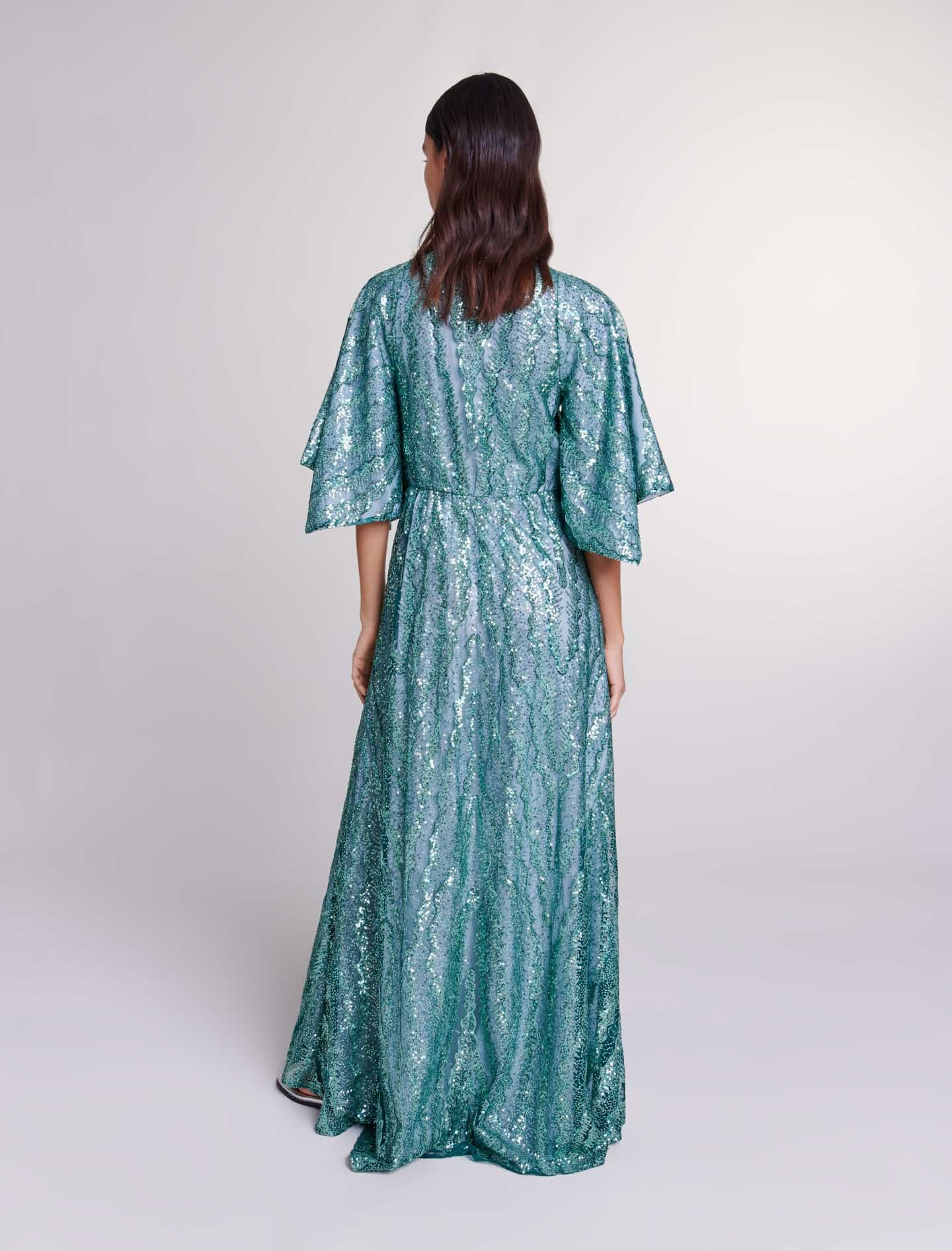 Sequin maxi dress - 5