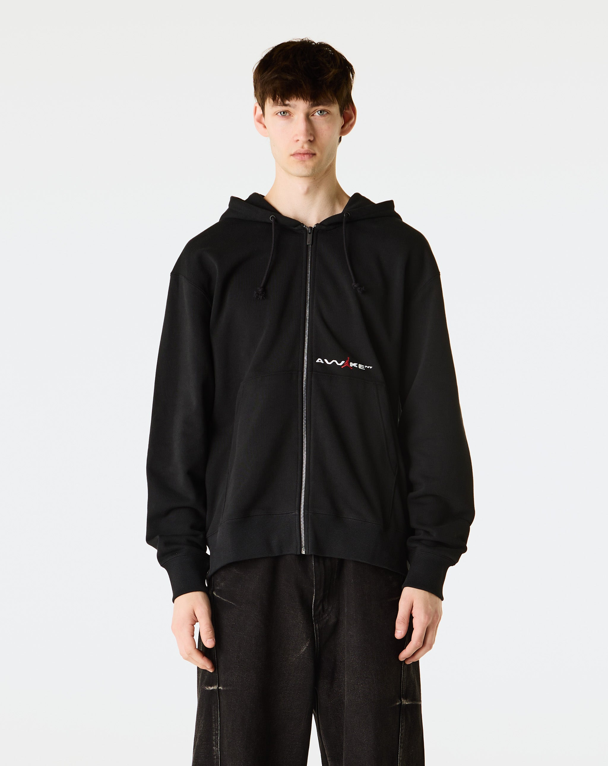 Awake NY x Full-Zip Fleece Hoodie - 1