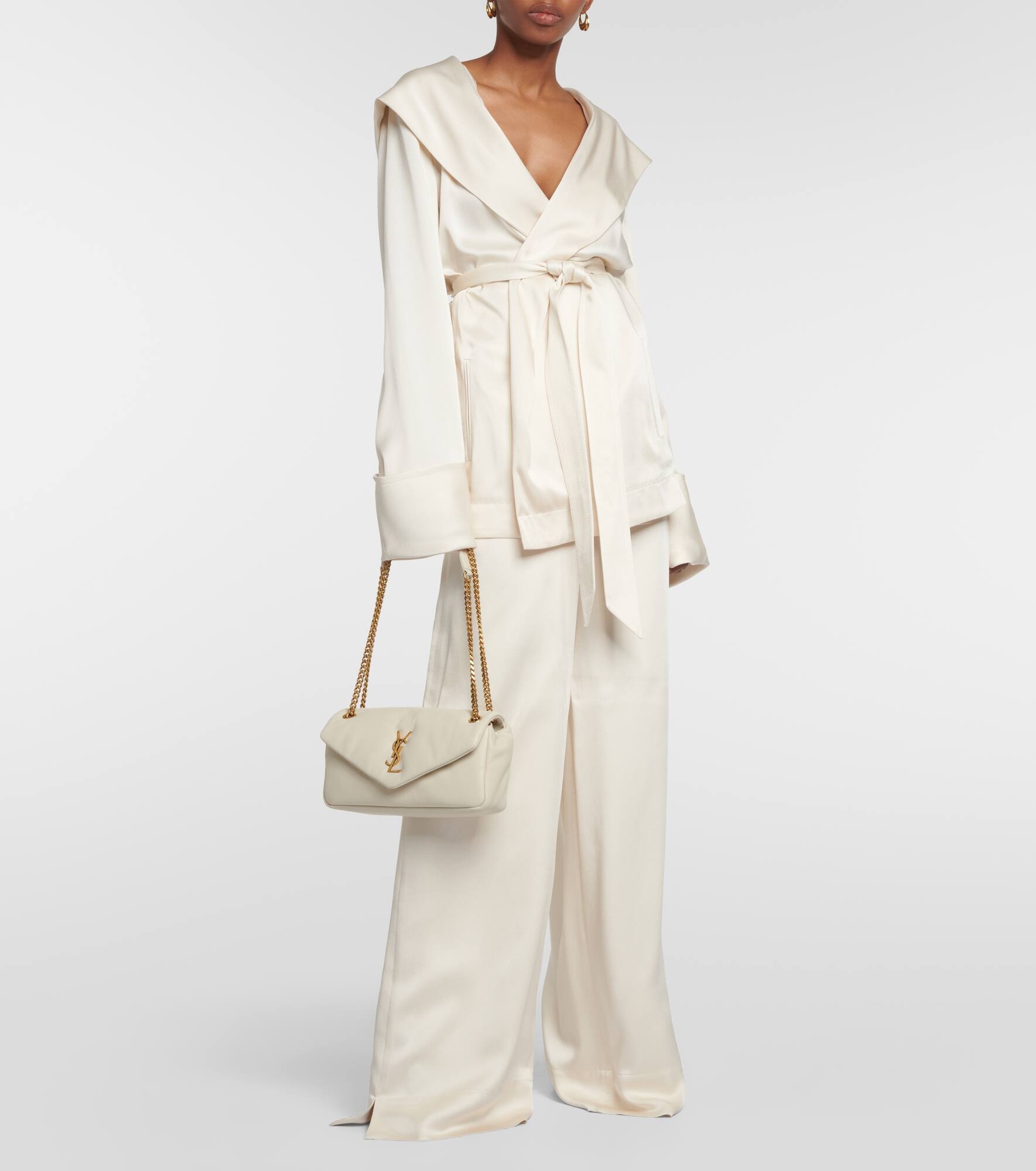 Calypso leather shoulder bag - 5