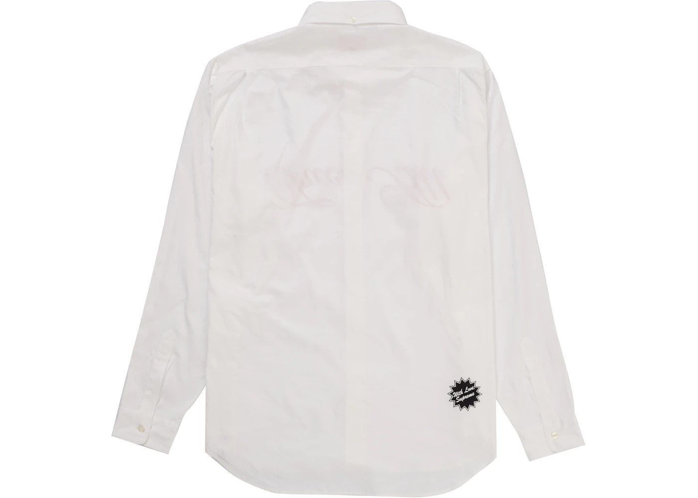 Supreme Jamie Reid Fuck All Shirt White - 2