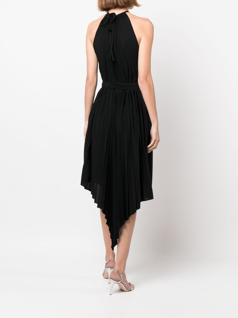 asymmetric pleated dress 4