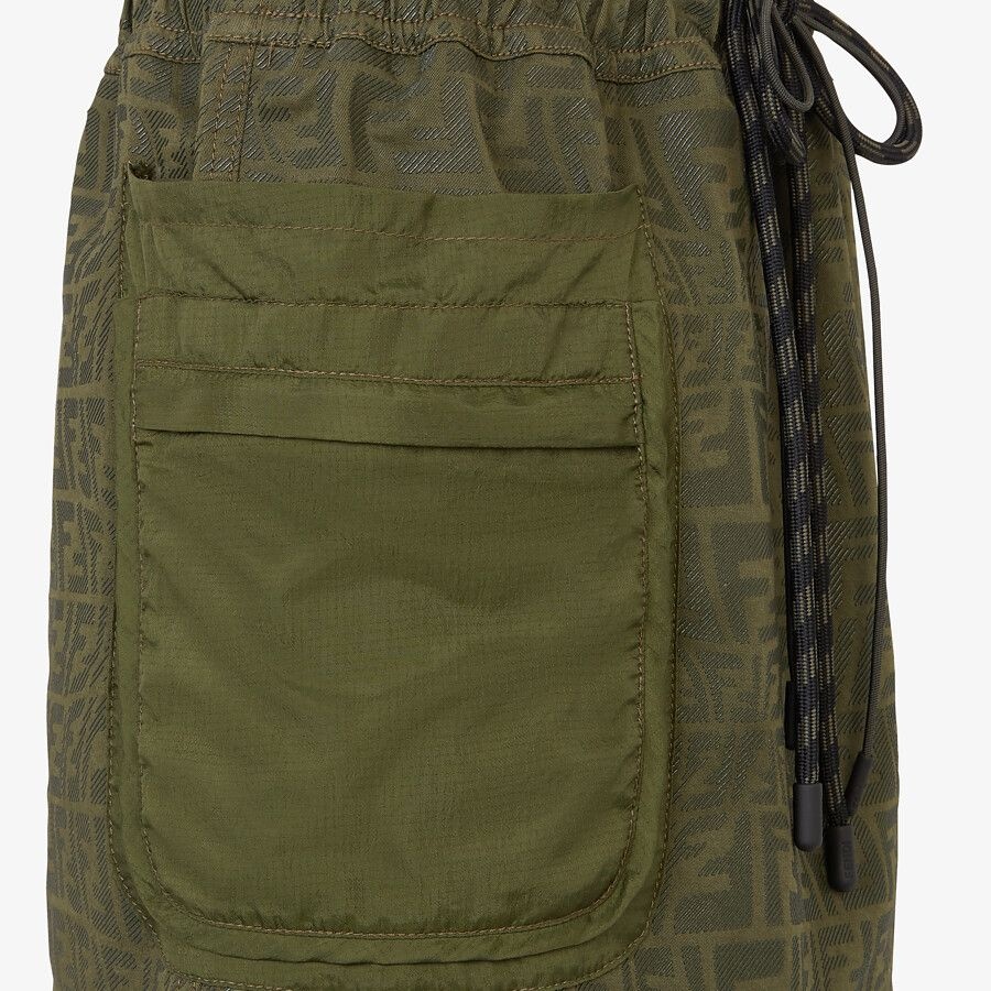Green denim skirt - 3