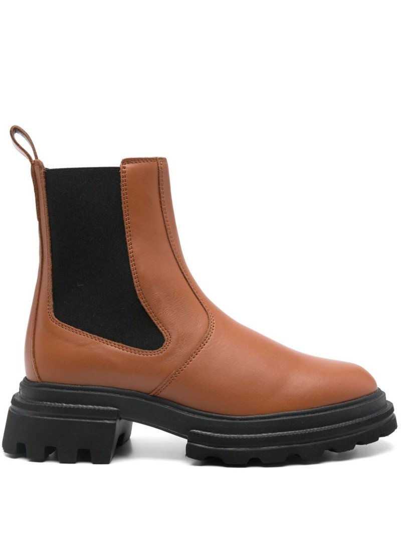 leather Chelsea boots 1