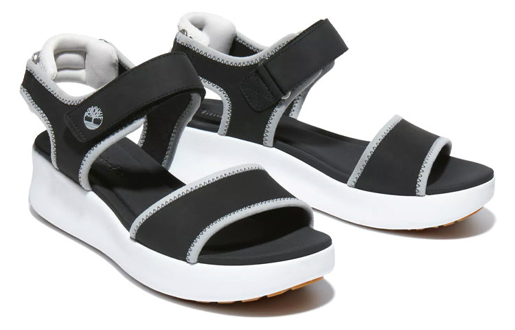 (WMNS) Timberland Los Angeles Wind 'Black White' A23AM001 - 4