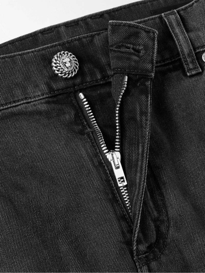 Straight-Leg Distressed Jeans 3