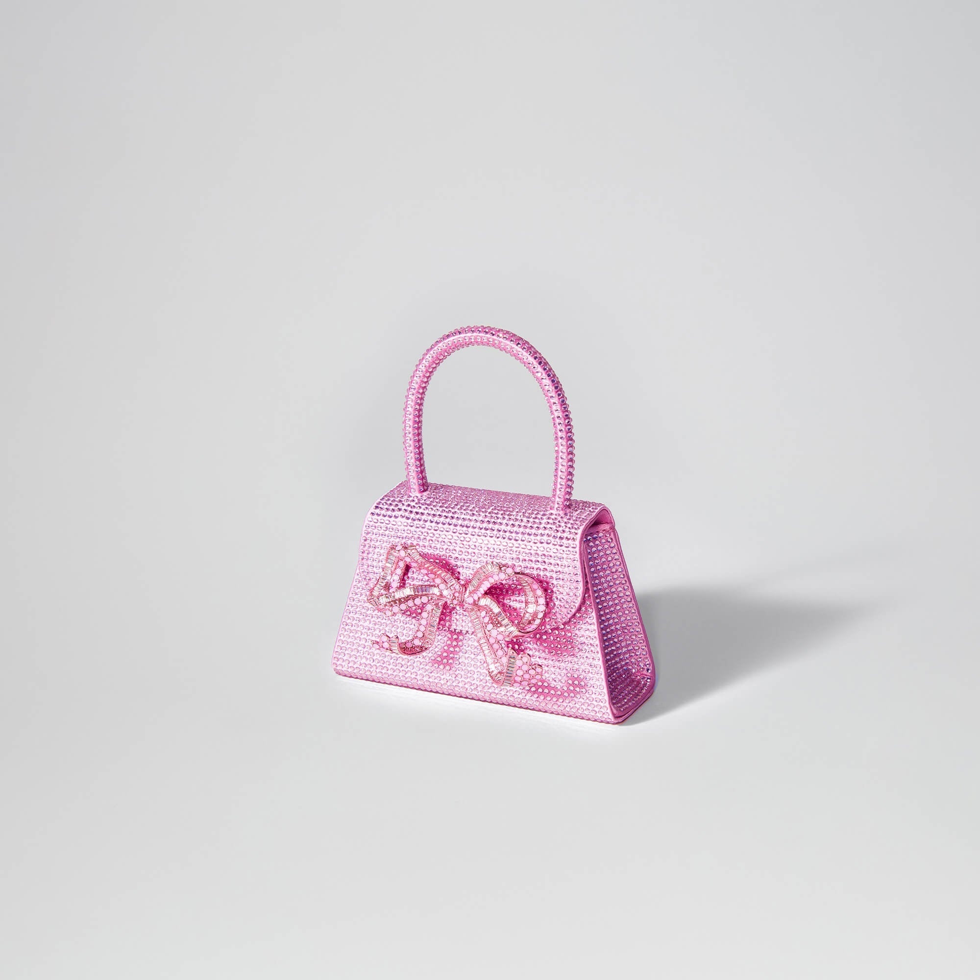 The Bow Micro in Pink Rhinestone - 2