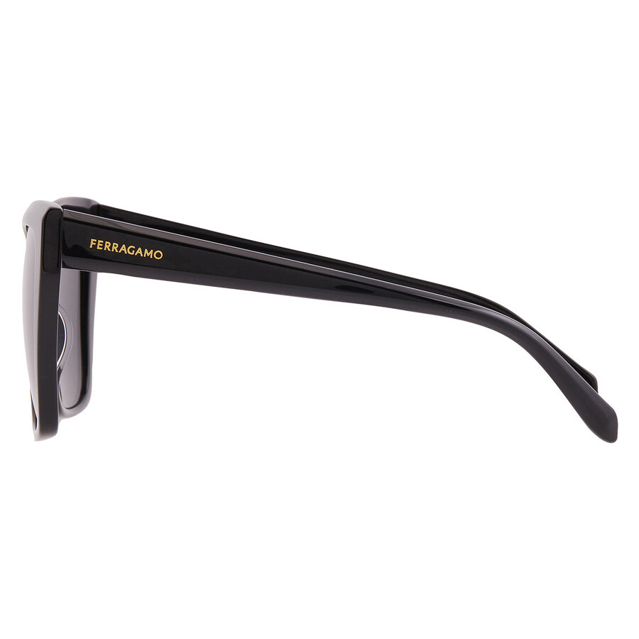 Ferragamo Dark Grey Cat Eye Ladies Sunglasses SF1102S 001 58 - 4