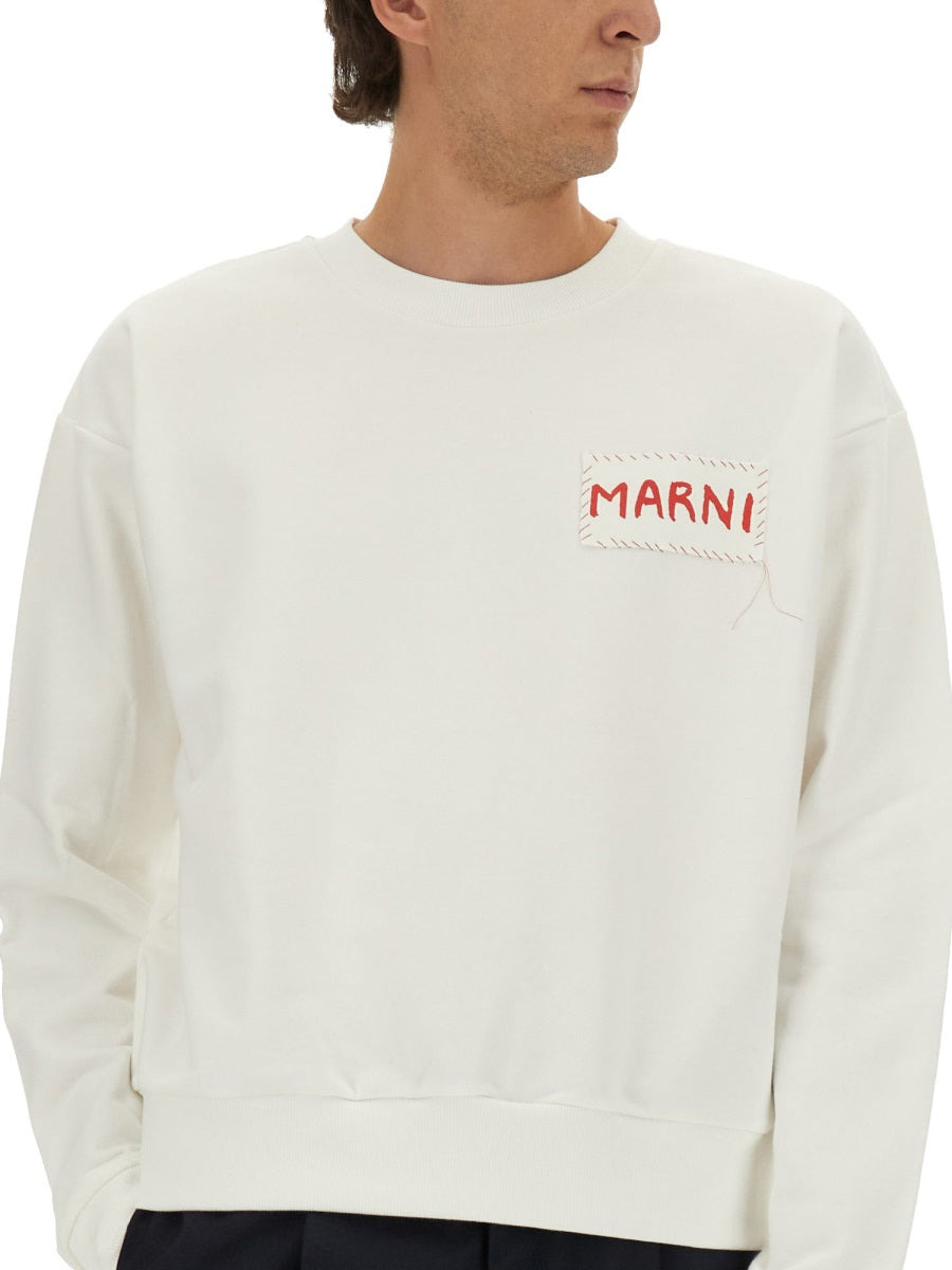 Sweatshirt With Logo Patch - 4