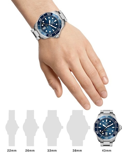 Aquaracer Professional 300 Stainless Steel Bracelet Watch - 2