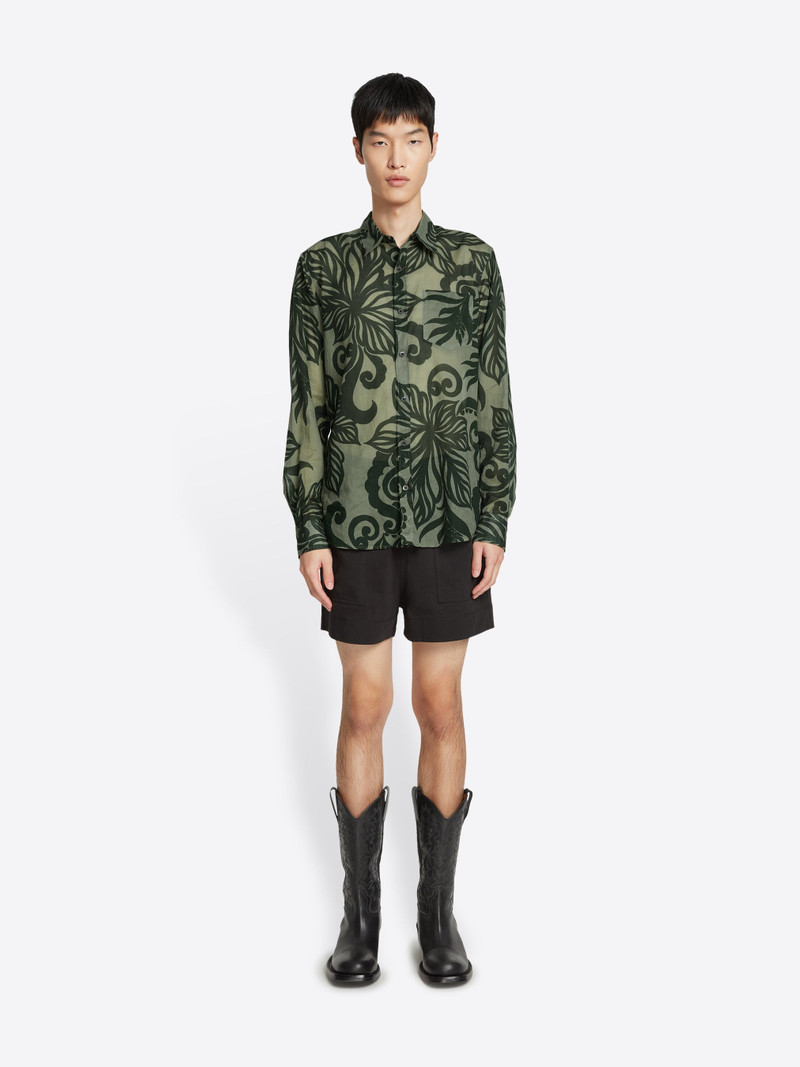 Dries Van Noten PRINTED COTTON SHIRT outlook