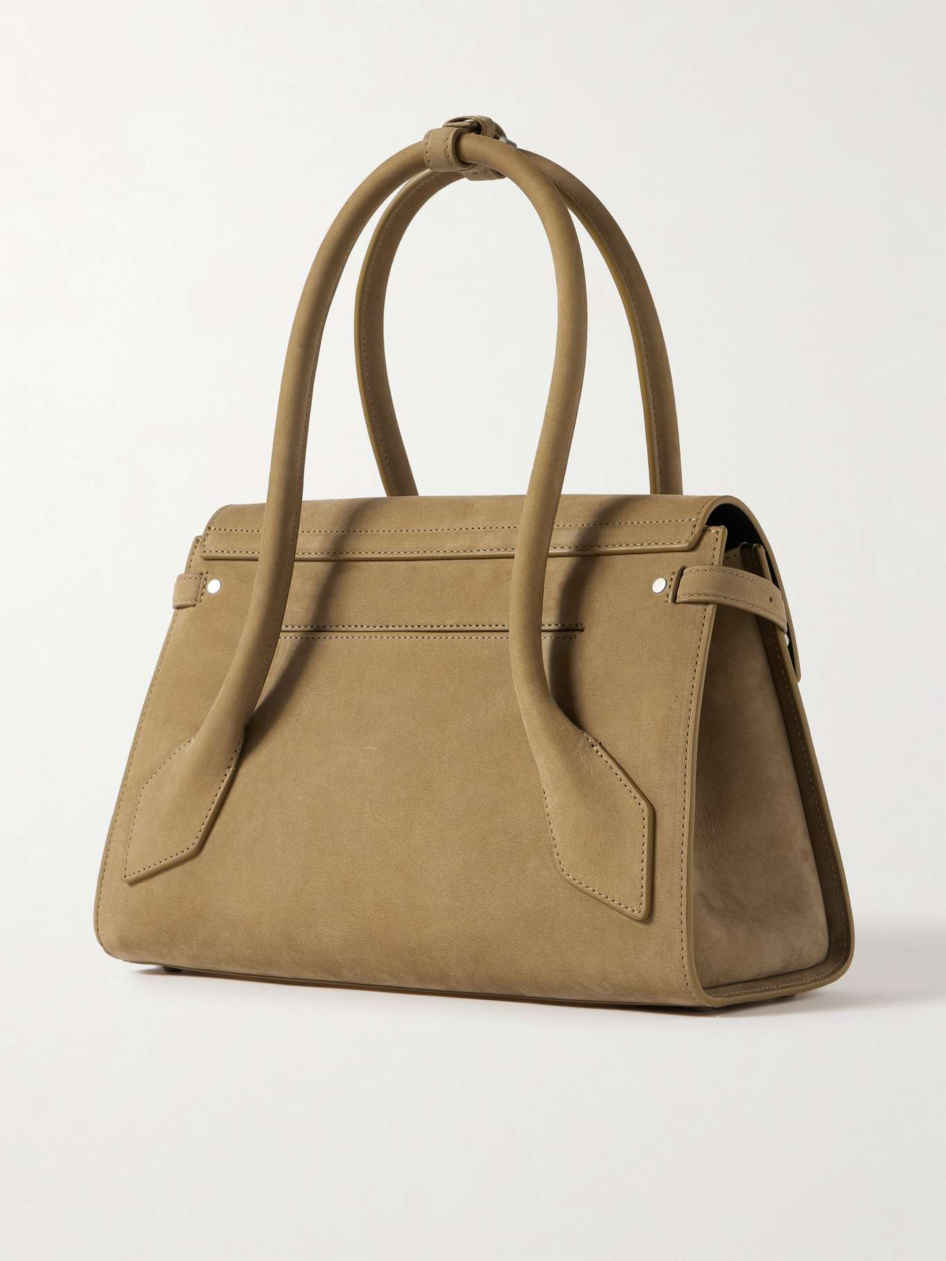 Tate small nubuck shoulder bag Tan - 3