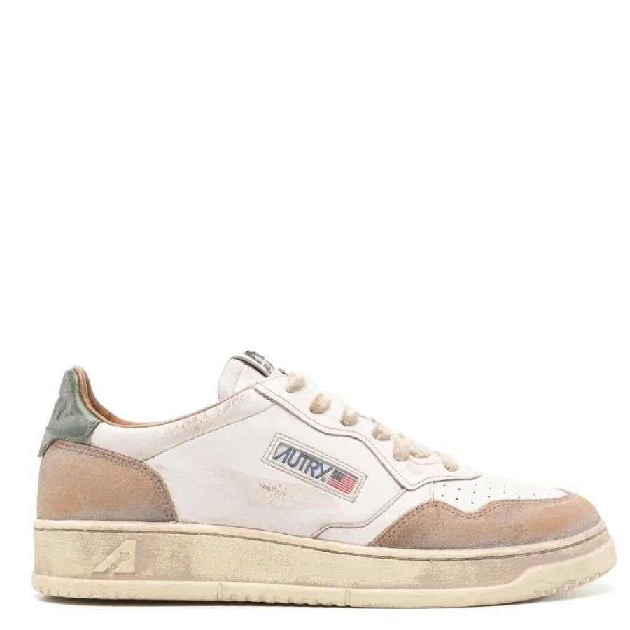 Autry Medalist Vintage Distressed Sneakers - 1