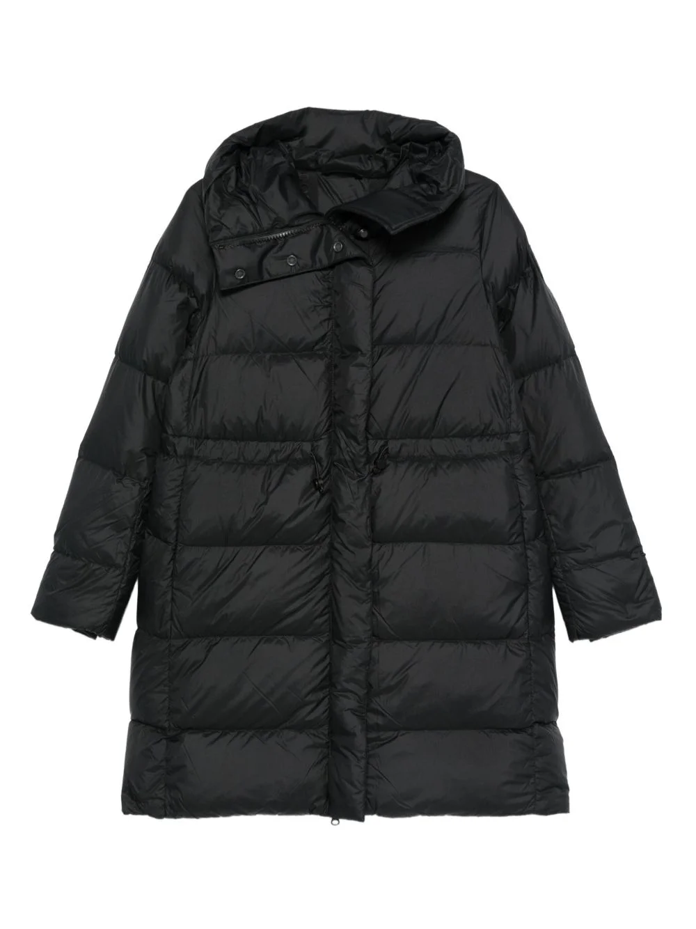 padded hooded coat - 1