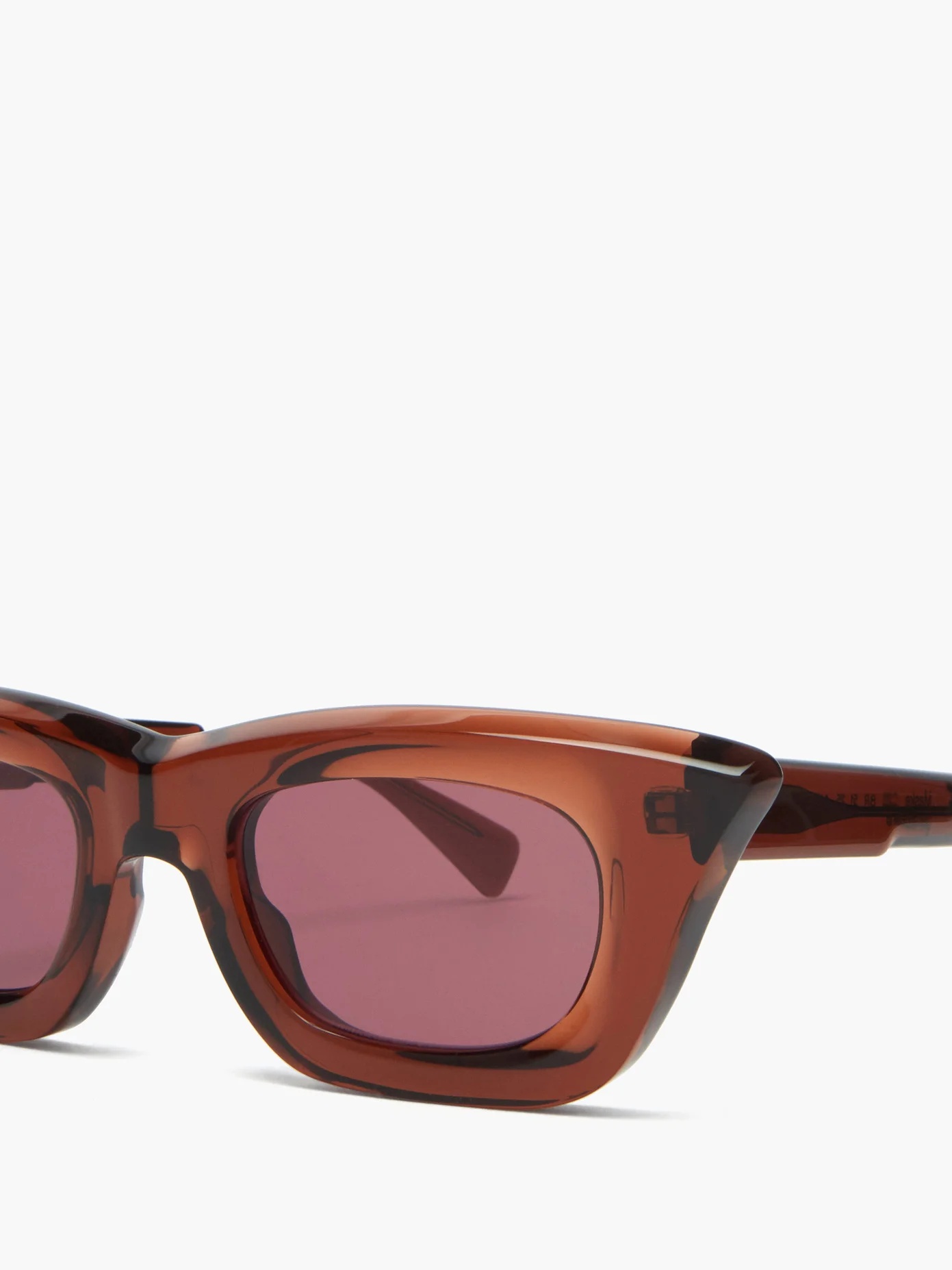 Mask tortoiseshell-acetate sunglasses - 2