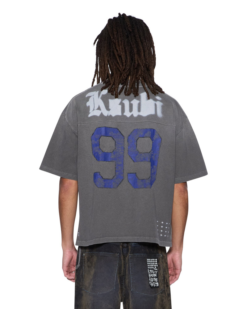 Ksubi UTOPIA HALEN RAGLAN SS TEE CHARCOAL outlook