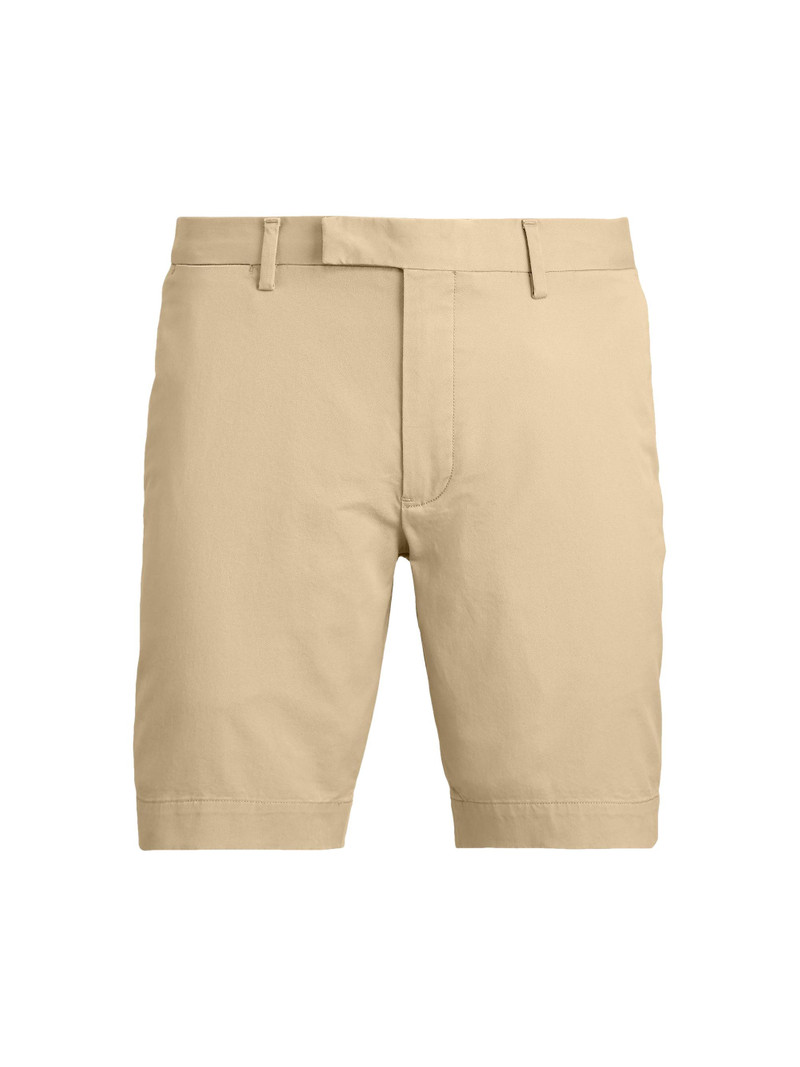 Men's Classic Fit Stretch Military Shorts - Classic Khaki 1