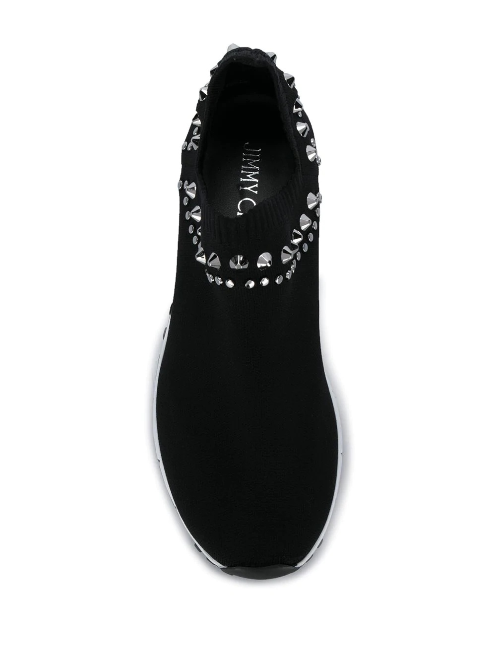 Verona crystal-embellished sneakers - 4