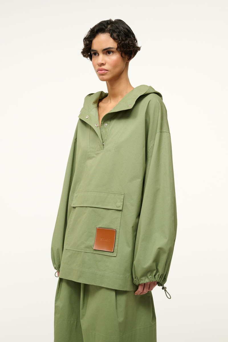 STAUD STAUD DECK ANORAK MOSS outlook
