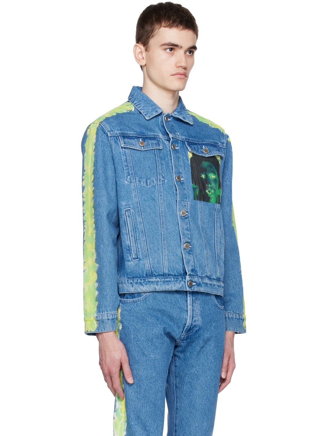 Blue Quil Lemons Edition Denim Jacket - 2