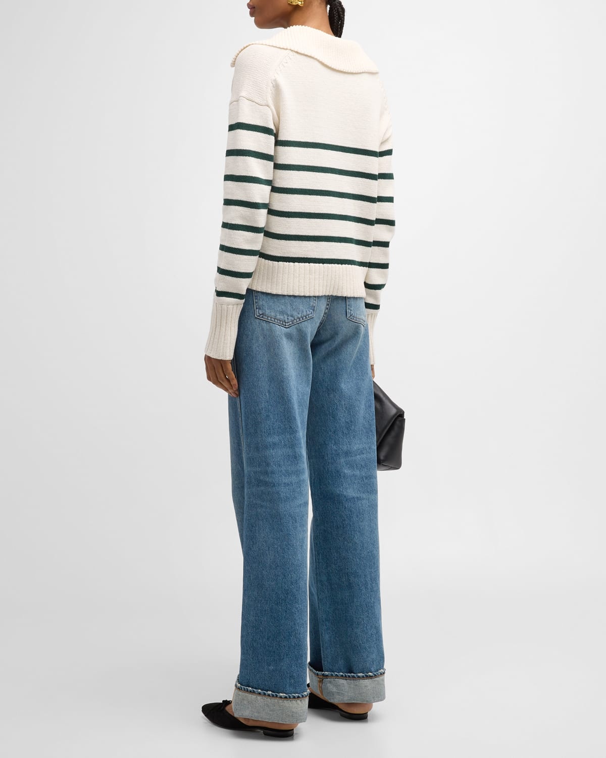 Jovie Stripe Pullover Sweater - 5