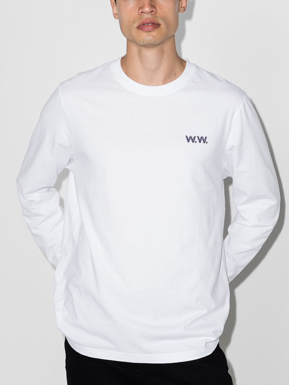 Mark Vortex print long sleeve T-shirt - 2