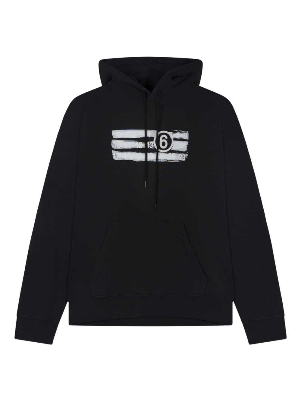 logo-print hoodie - 1