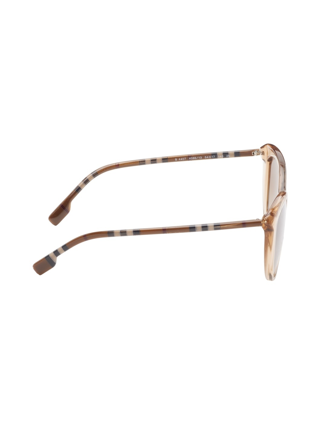 Brown Round Cat-Eye Acetate Sunglasses - 2