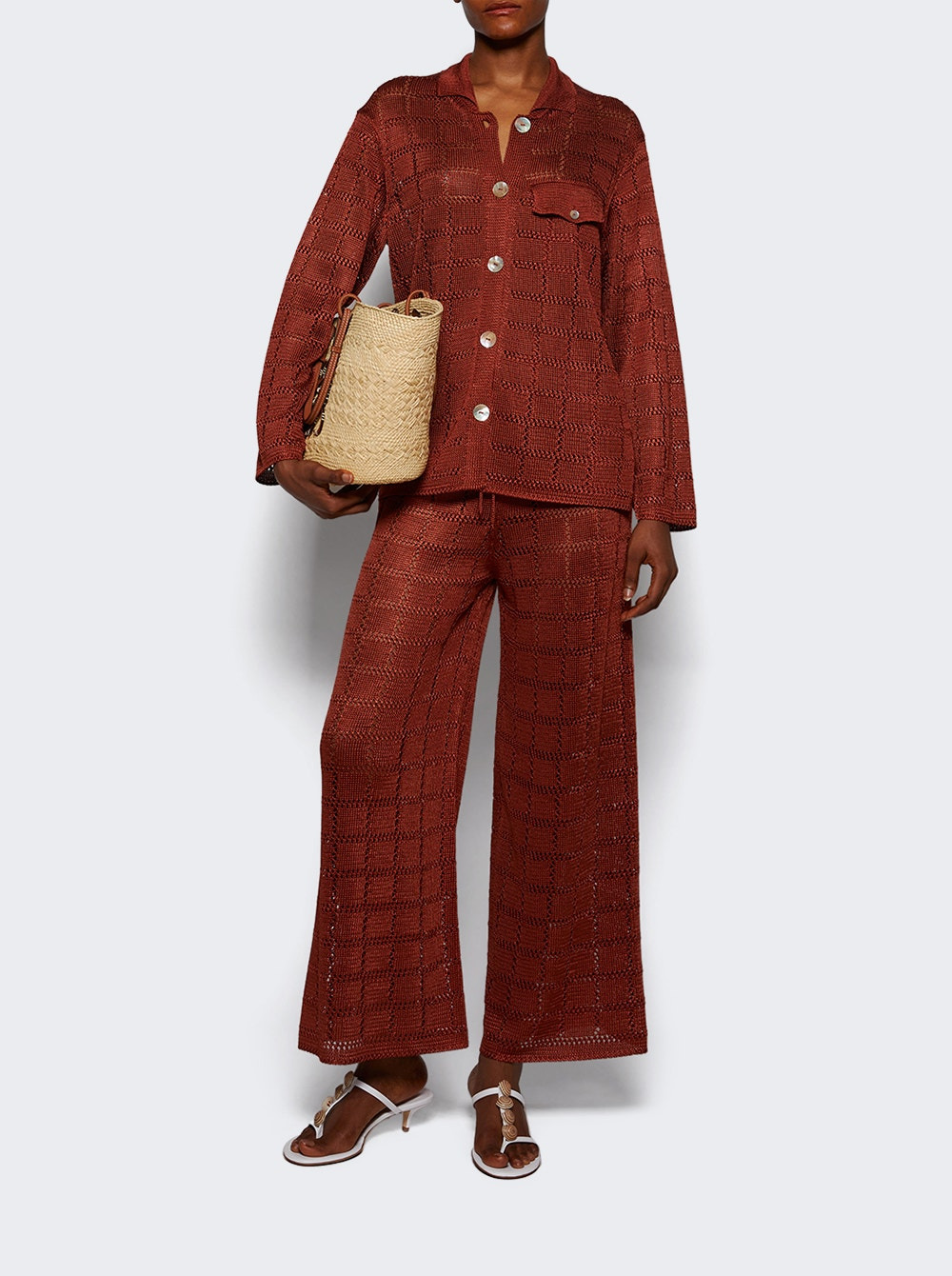 Patchwork Pant Clay - 5