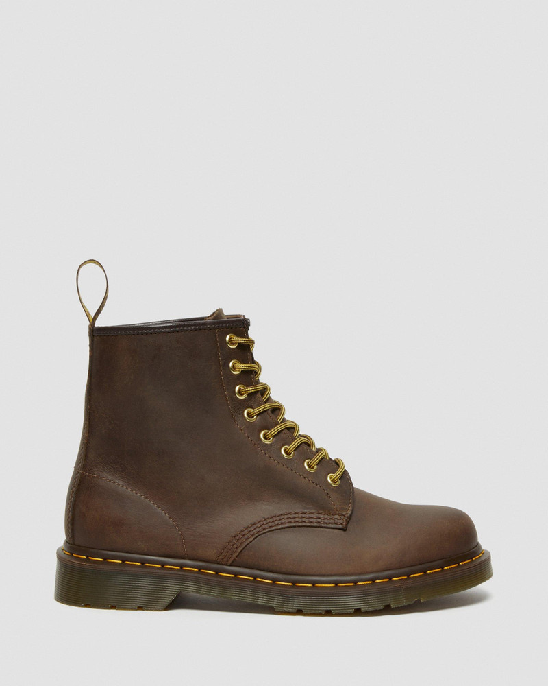 1460 Crazy Horse Leather Lace Up Boots - 1