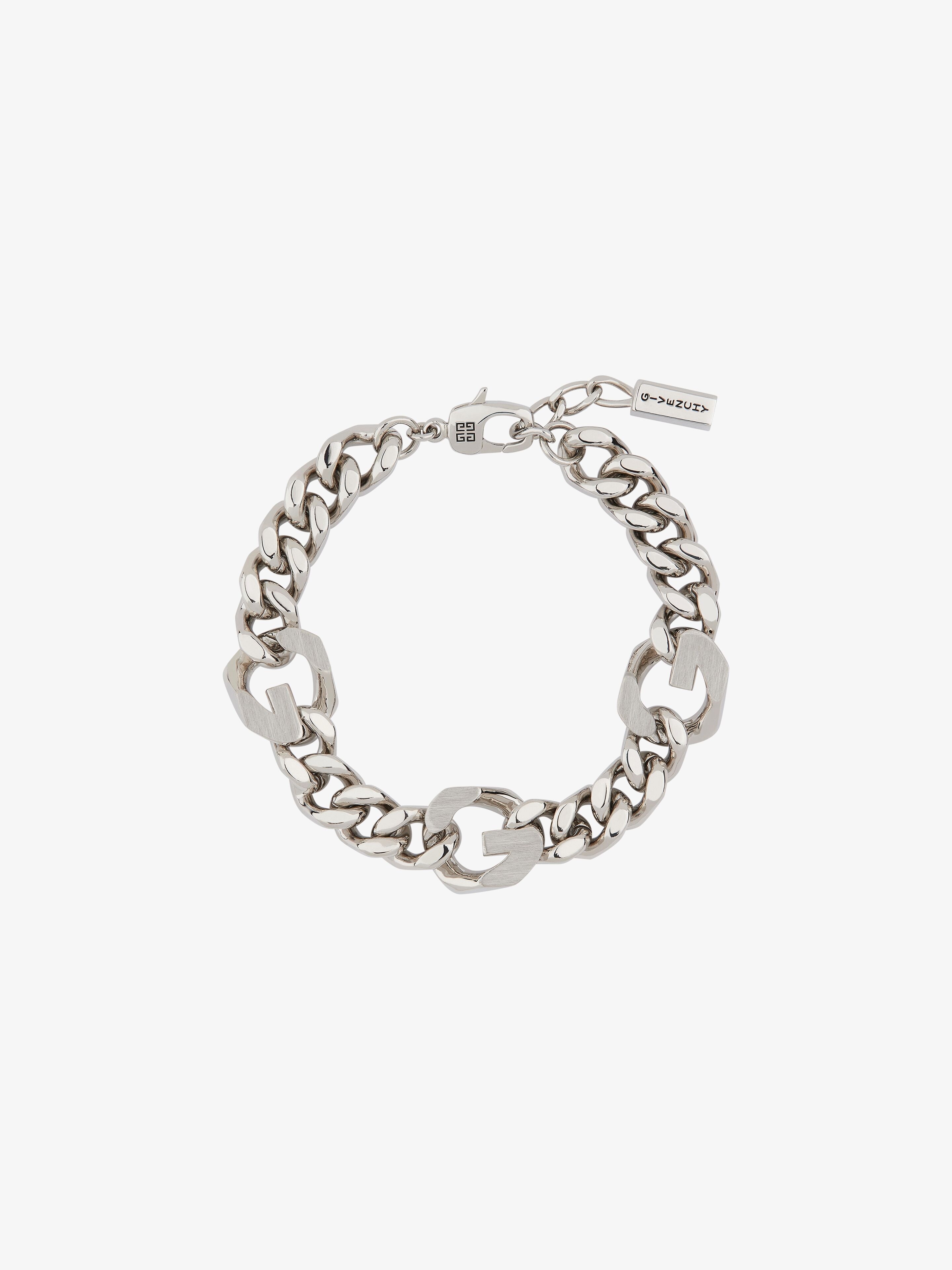 G CHAIN BRACELET IN METAL - 1