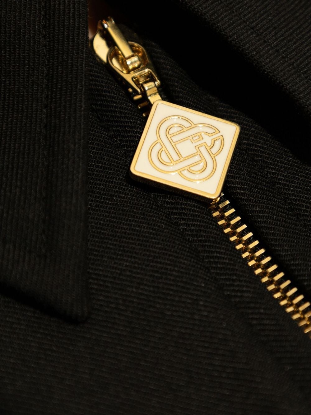 zip-fastening logo-print jacket - 5