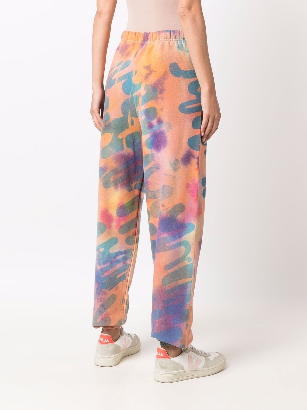 graffiti-print trousers - 4