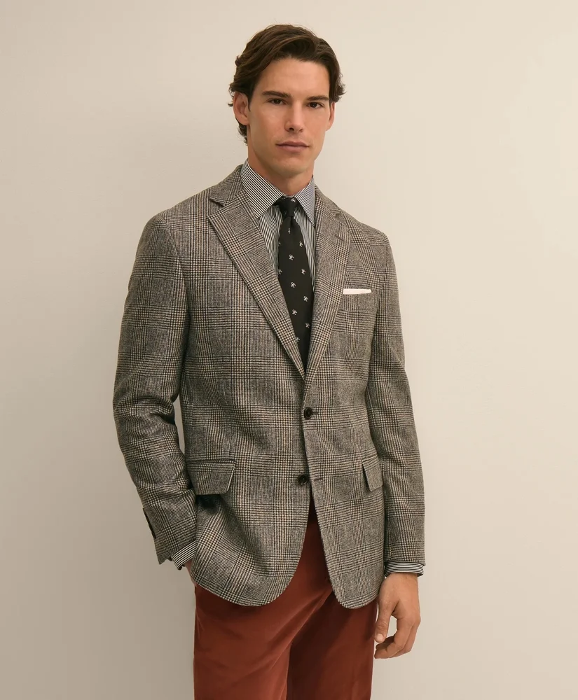 Classic Fit Wool Glen Plaid 1818 Sport Coat - 1