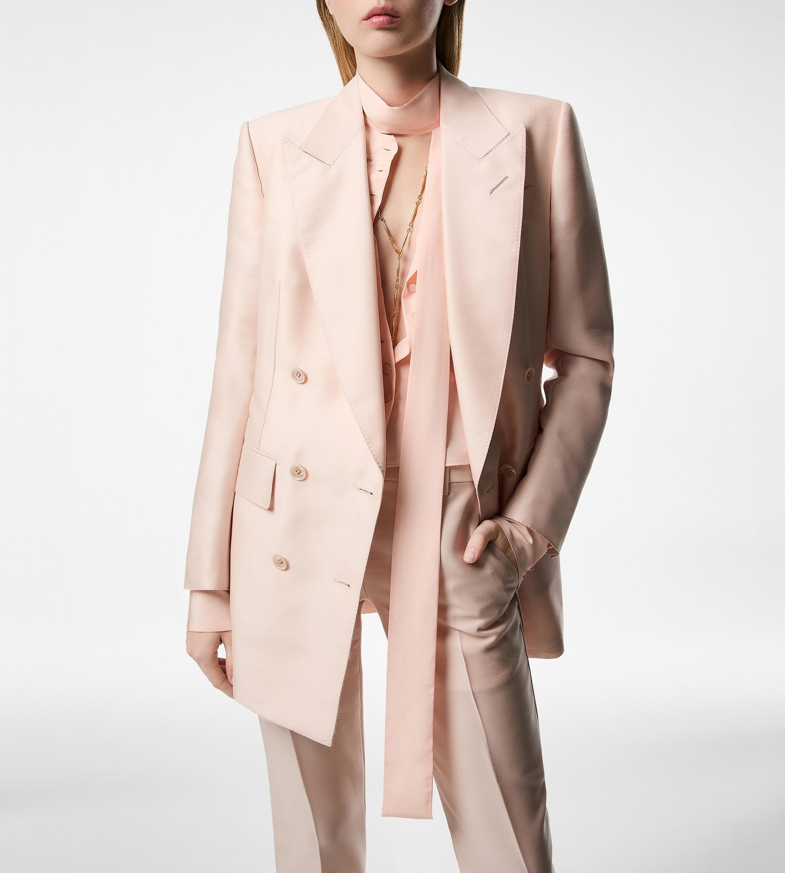 DOUBLE BREASTED PEAK LAPEL JACKET - 2