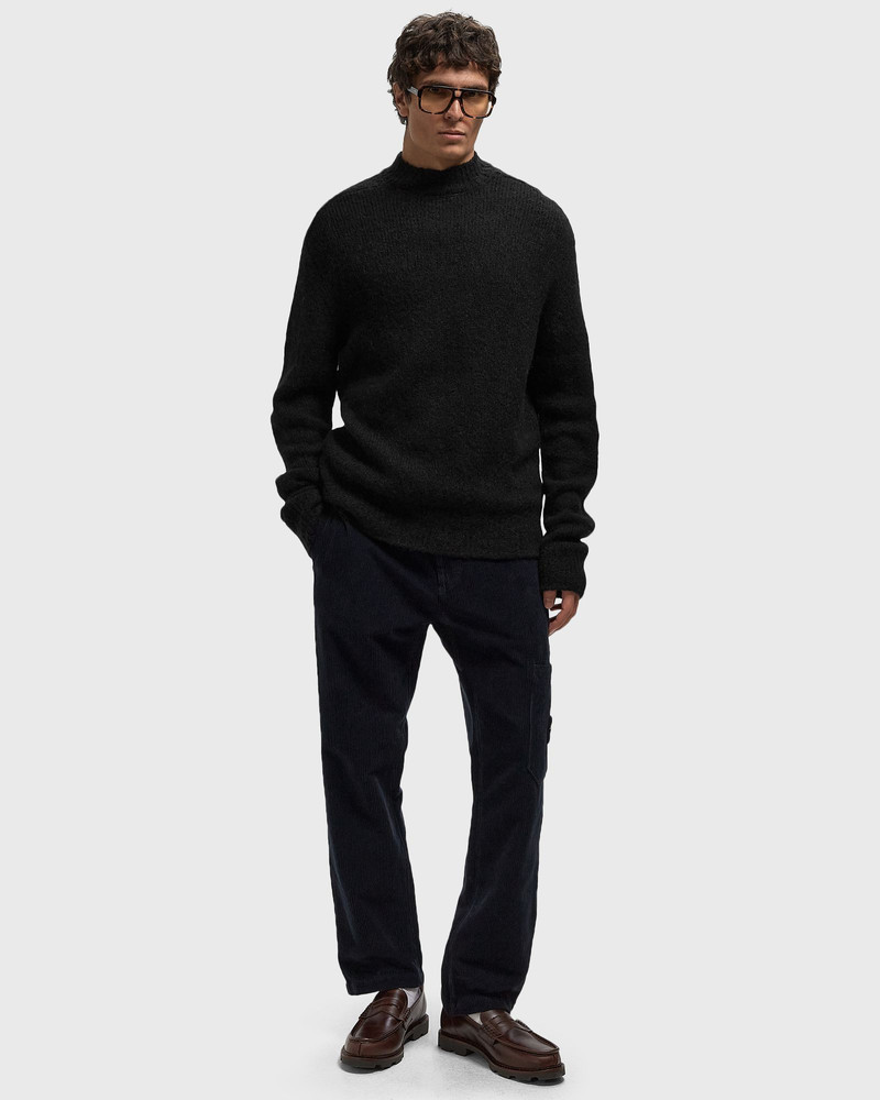 NORSE PROJECTS Rasmus Mock Neck Relaxed Brushed Sweater outlook