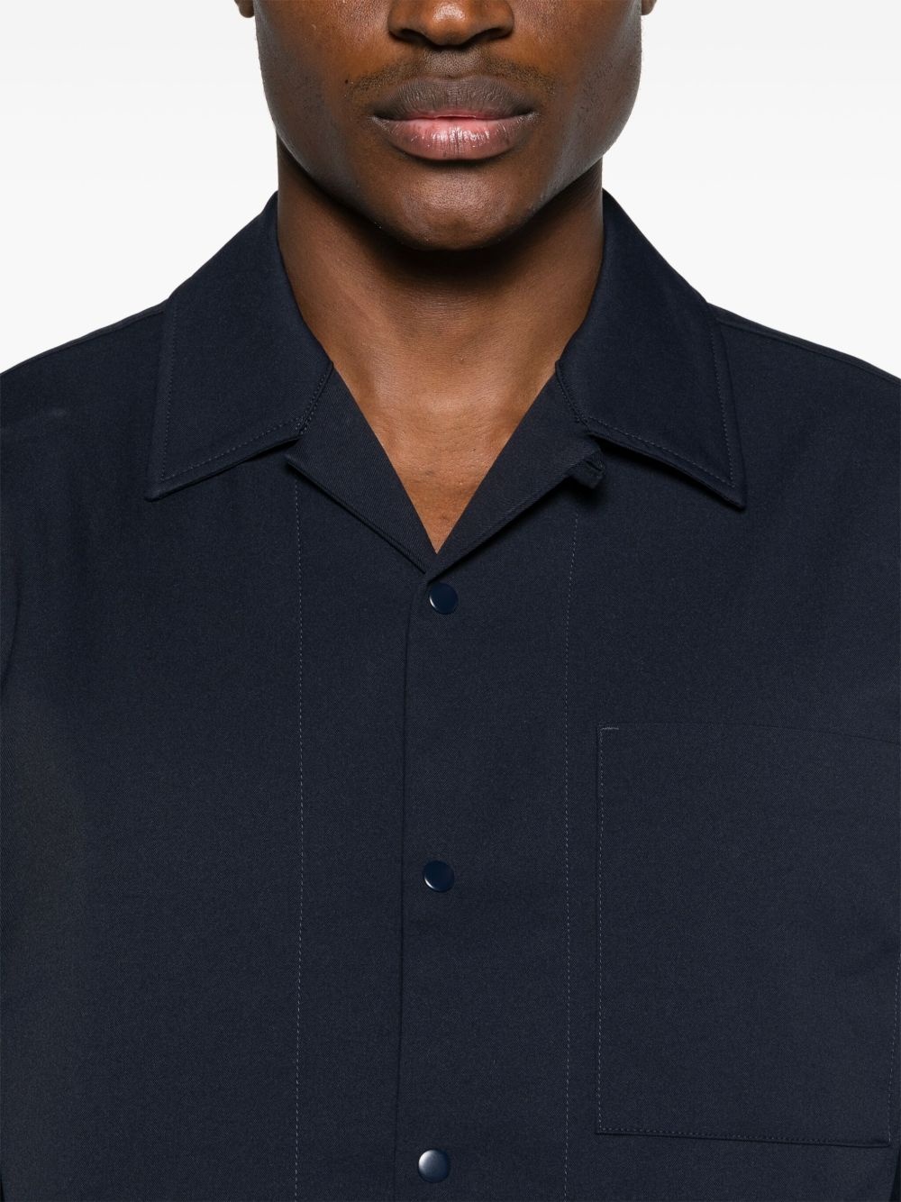Carsten press-stud shirt - 5